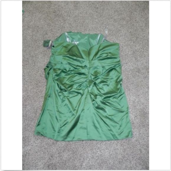 Davids Bridal Dress Plus Size 24 Clover NWT - Picture 3 of 4